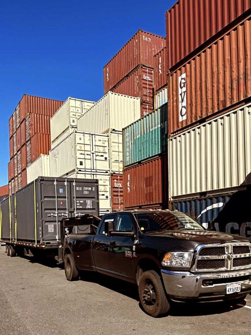 Shipping Container Delivery